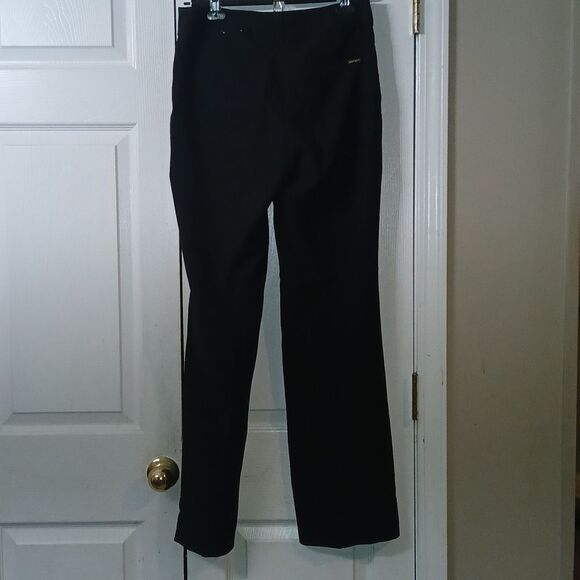 Anne Klein black dress pants with front pockets Sz 2 NWOT - Picture 5 of 9